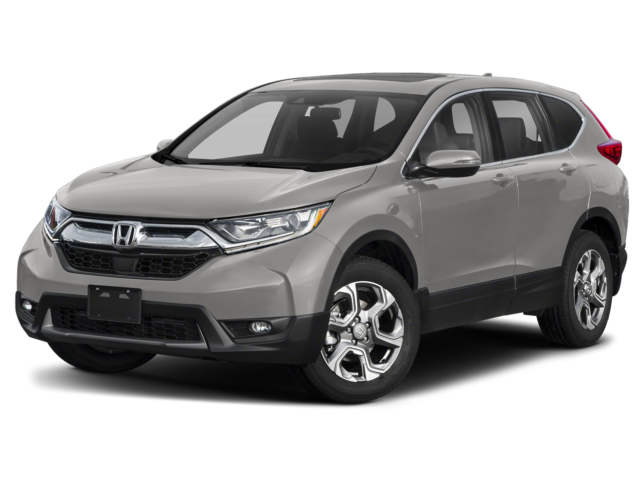 2019 Honda CR-V EX-L in Sandstorm Metallic — front three-quarter view