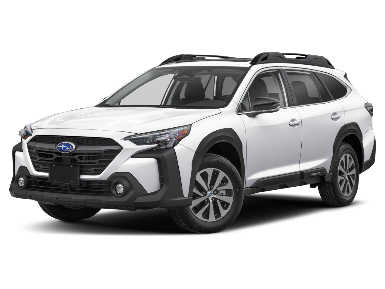 2024 Subaru Outback Premium in Whi/White — front three-quarter view