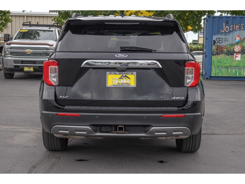2022 Ford Explorer — interior view