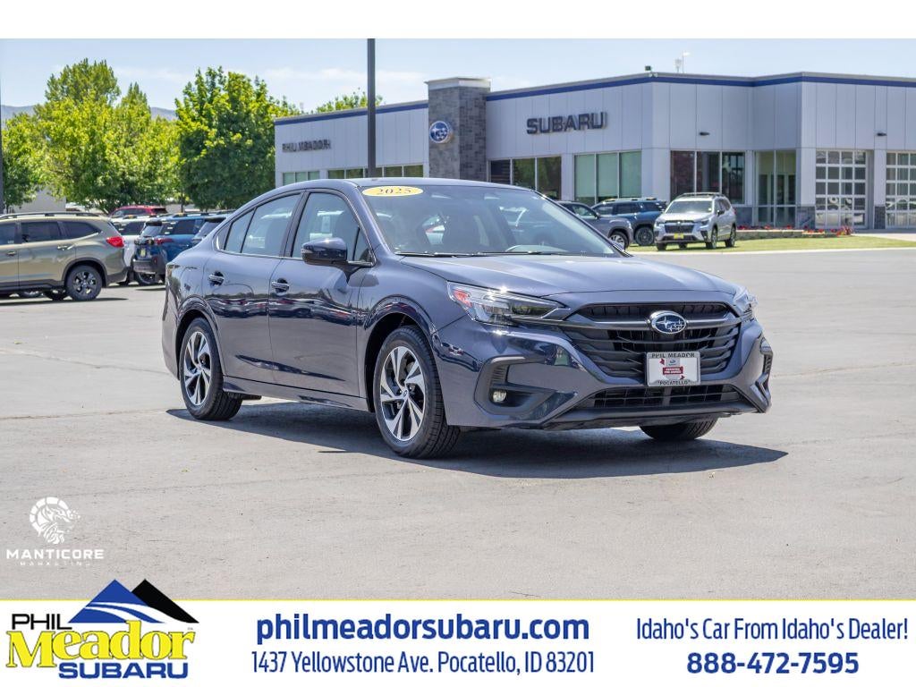 2025 Subaru Legacy Premium in Blu/Blue — front three-quarter view