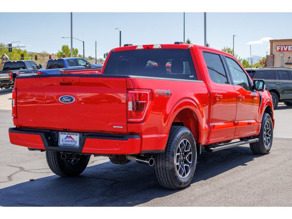 2023 Ford F-150 — rear three-quarter view