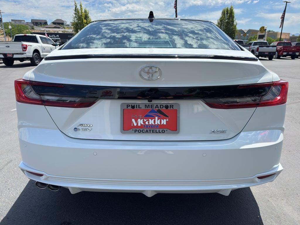 2026 Toyota Camry — rear three-quarter view