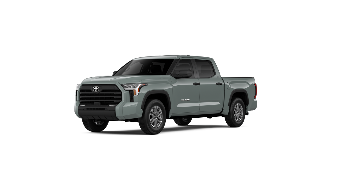 2026 Toyota Tundra SR5 in Lunar Rock — front three-quarter view