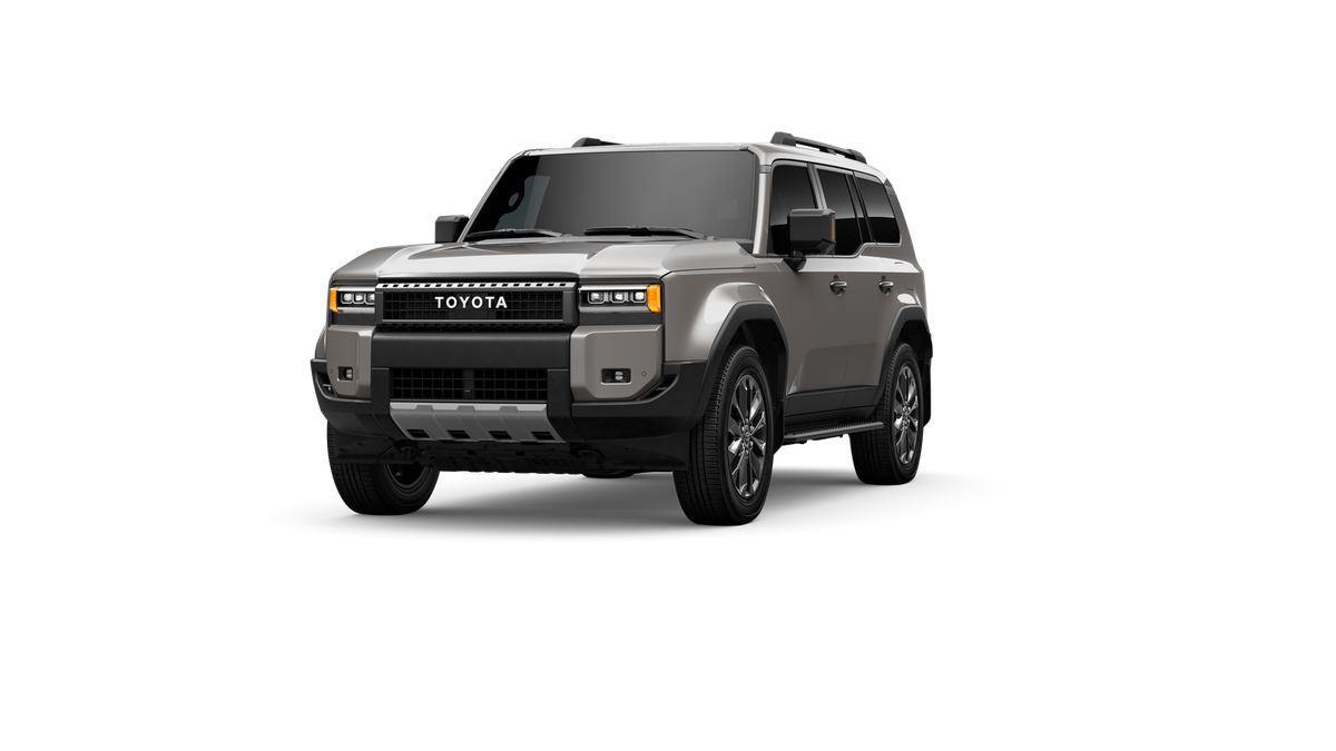 2027 Toyota Land Cruiser 4WD (Natl) in Meteor Shower — front three-quarter view