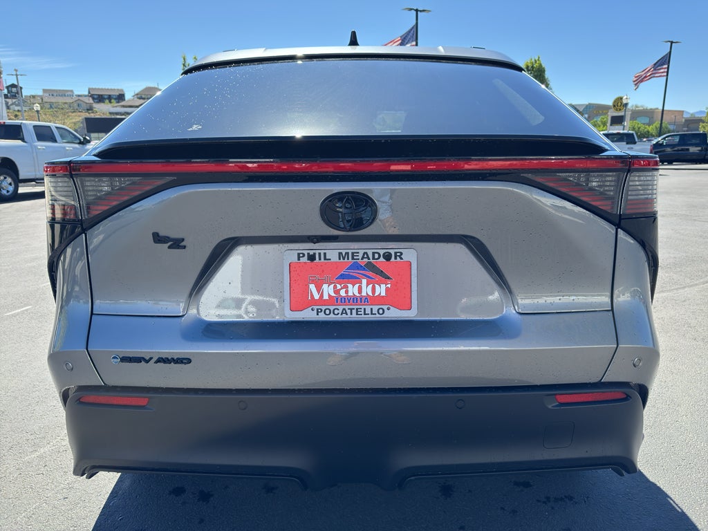 2026 Toyota bZ — rear three-quarter view